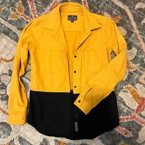 United By Blue - Black and Yellow Block Flannel